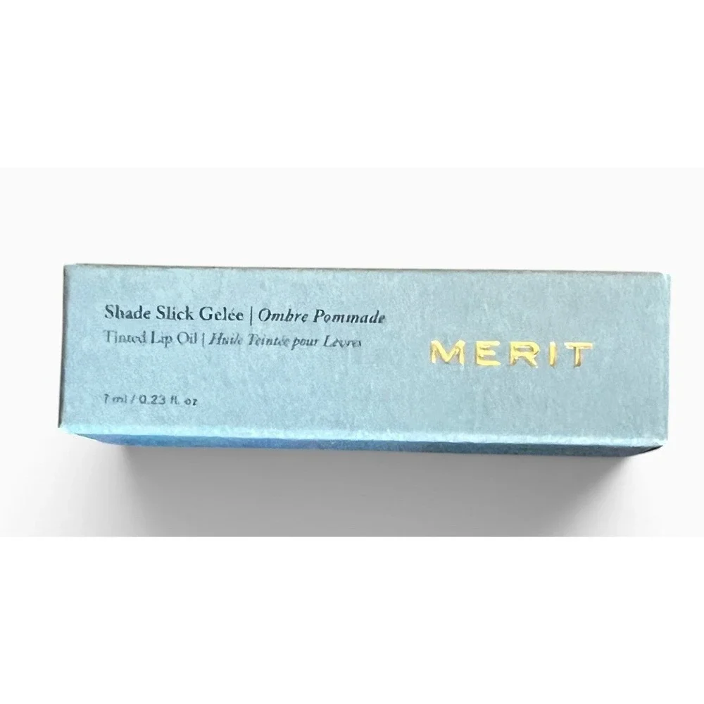 MERIT Shade Slick Gelee Tinted Lip Oil Jete 7ml 0.23 oz Full Size NEW